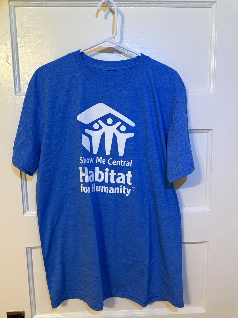 Gildan Royal Blue Short-Sleeve Habitat for Humanity Logo Tee